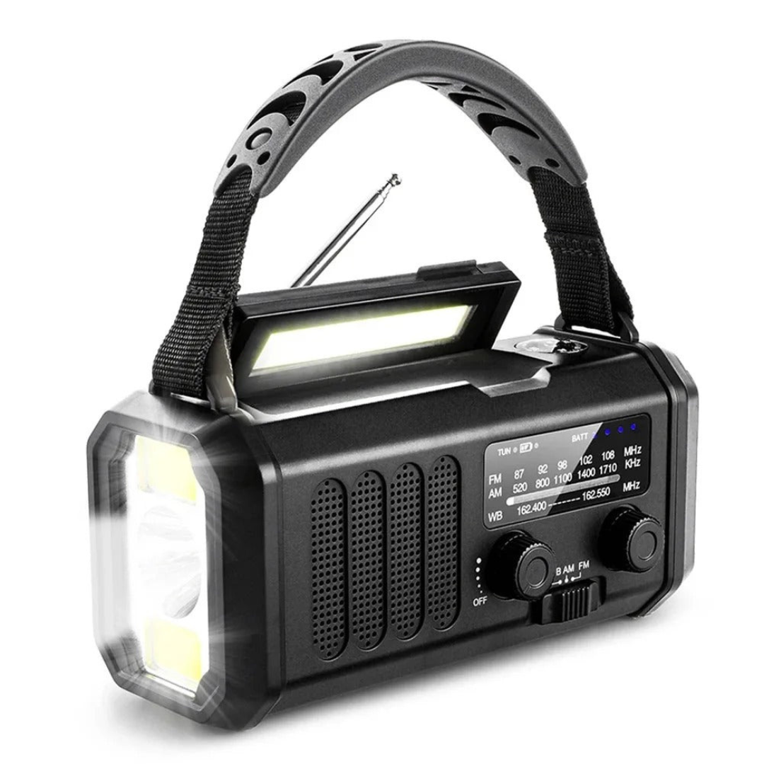 Professional Emergency Radio – Solar & Hand Crank – #1 for Emergencies