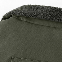 Sherpa-Lined Jacket - Durable & Warm