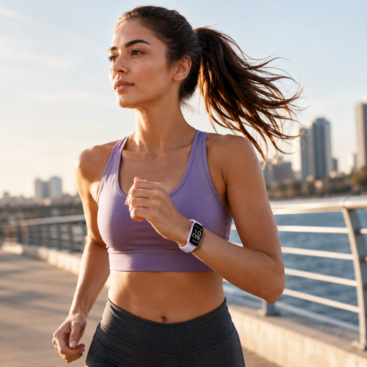 Smart Watch - Fitness Tracker with 7-Day Battery - Waterproof