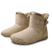 Barefoot Boots - Waterproof Plush Lined Winter Boots - Non-Slip Sole