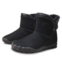 Barefoot Boots - Waterproof Plush Lined Winter Boots - Non-Slip Sole