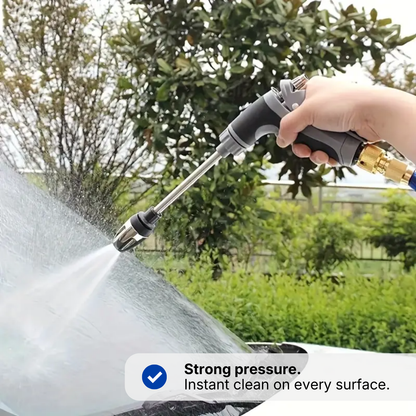 High-Pressure Garden Hose Nozzle – Powerful Pressure Cleaning