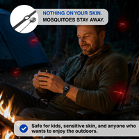 Ultrasonic Mosquito Bracelet for Chemical-Free Outdoor Protection