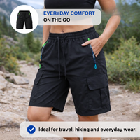 Women’s Summer Cargo Shorts with Zip Pockets