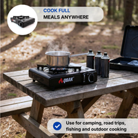 Portable Camping Stove – Automatic Ignition – Precision Heat Control