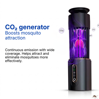 Rechargeable Mosquito Lamp - UV Attraction - Silent Operation