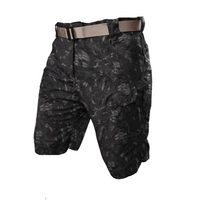 Outdoor Cargo Shorts - Elastic Design - 6 Pockets