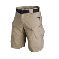 Outdoor Cargo Shorts - Elastic Design - 6 Pockets