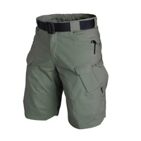 Outdoor Cargo Shorts - Elastic Design - 6 Pockets