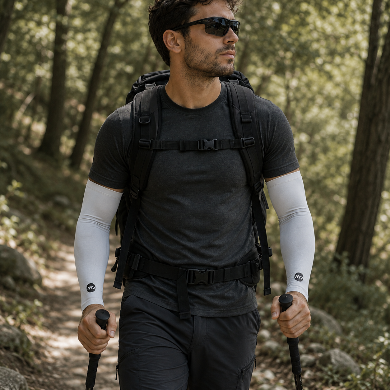 UV Arm Sleeves - Cooling Sun Protection Sleeves - UPF 50+