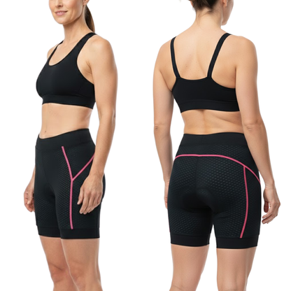 Women’s Cycling Underwear – 4D Chamois Padding – Saddle Pain Relief