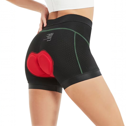 Women’s Cycling Underwear – 4D Chamois Padding – Saddle Pain Relief