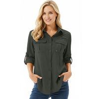 Women’s Outdoor Hiking Shirt – Breathable – Quick-Dry