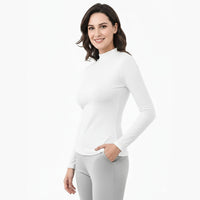 Women’s Thermal Fleece Top – Insulated and Comfortable – Winter Base Layer