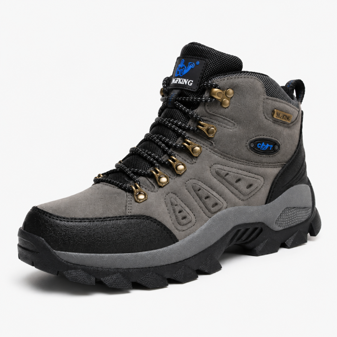 Men's Hiking Boots - Orthopedic Support - Water-Resistant & Non-Slip