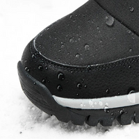 Women's Winter Boots - Waterproof & Warm Lined - Unisex Slip-On