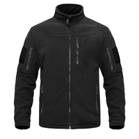 Men's Fleece Jacket - Windproof & Warm - Tactical Full Zip