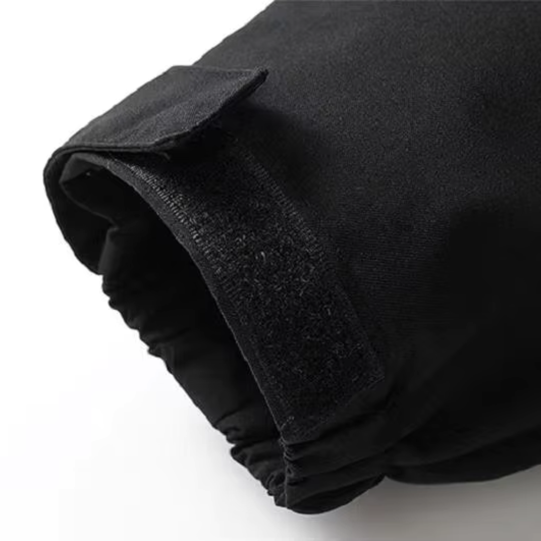 Men's Rain Jacket - Waterproof with Sealed Seams - Adjustable Hood