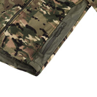 Men's Fleece Jacket - Hooded Tactical Softshell - Camo & Solid Colors