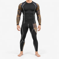 Base Layer for Men - Thermal Underwear Set - Long Sleeve Shirt & Pants