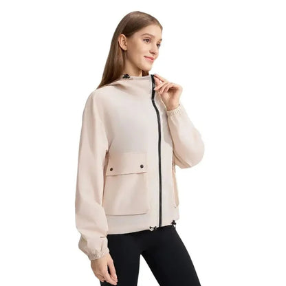 Women's UV Protection Jacket - Ultra-Lightweight & Packable - Water-Resistant