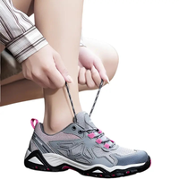 Women's Trekking Shoes - Breathable Mesh - Cushioned Sole