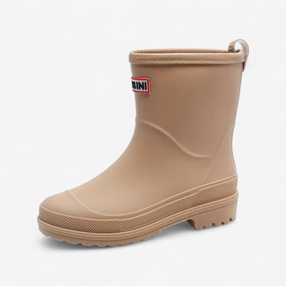 Stiefeletten Damen Wasserdicht Slip On mit Antirutschsohle