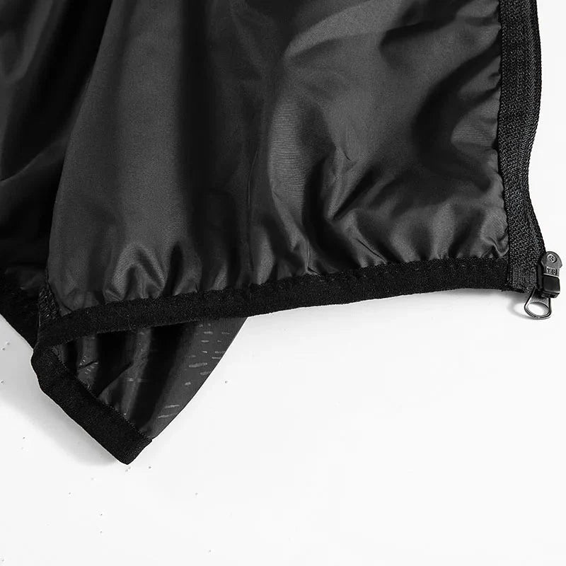 Windbreaker Jacket - Lightweight & Water-Repellent - Packs Into Its Own Pouch
