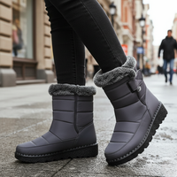 Women's Winter Boots - Waterproof & Warm Lined - Non-Slip