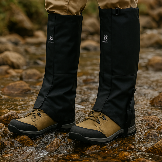 Snow Gaiters - Waterproof & Tall 16-Inch Shaft - Adjustable Fit
