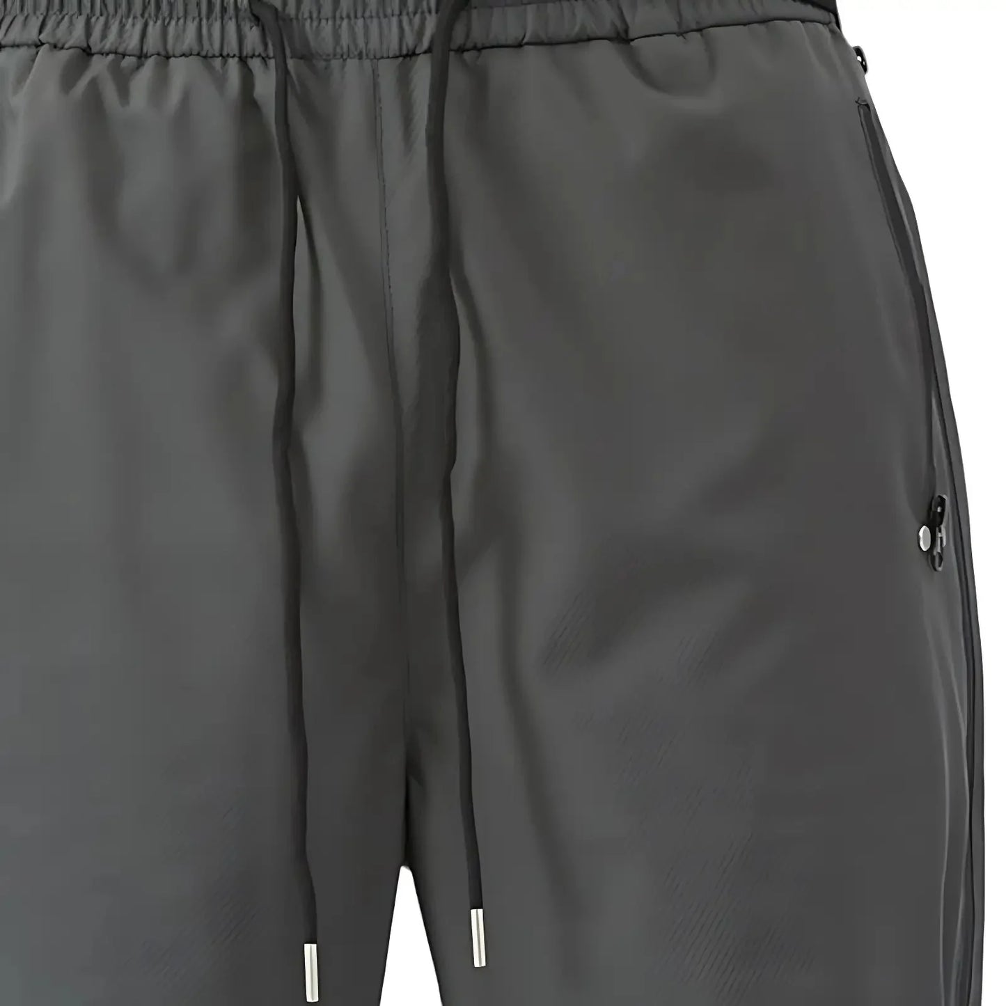 Rain Pants - Full-Length Side Zippers - Water-Repellent & Windproof