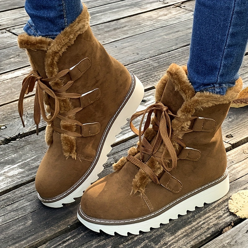 platform winter boots women