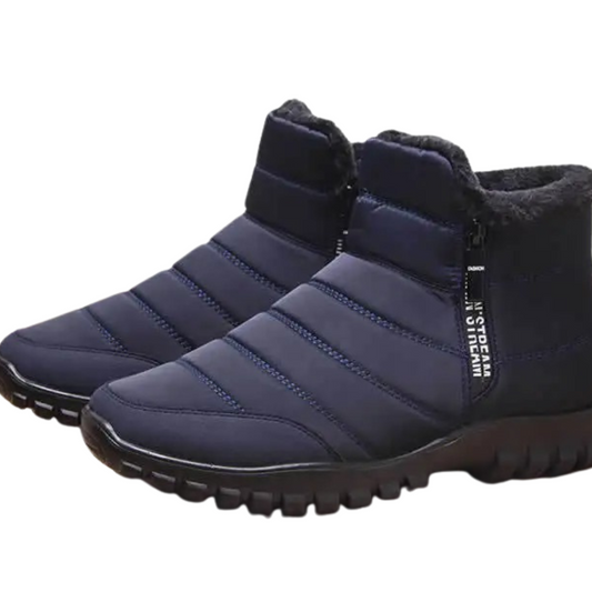 Winterstiefel Herren Wasserdicht mit seitlichem Reißverschluss