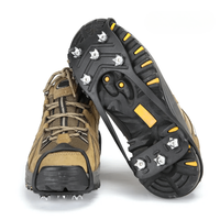Ice Cleats - 10-Spike Stainless Steel - Slip-On Traction