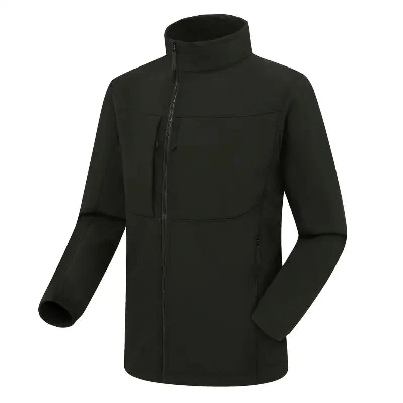 Softshelljacke Herren mit Fleecefutter wasserabweisend