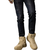 Men's Tactical Boots - Lightweight & Breathable - Ankle Support