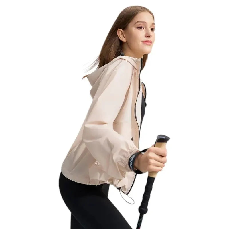 Women's UV Protection Jacket - Ultra-Lightweight & Packable - Water-Resistant