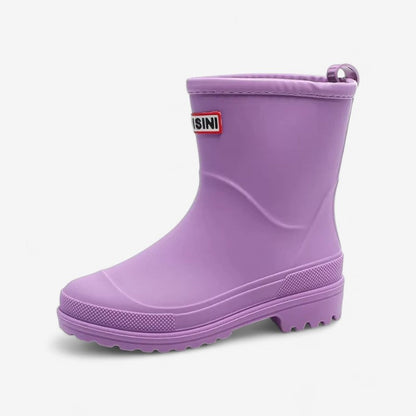 Stiefeletten Damen Wasserdicht Slip On mit Antirutschsohle