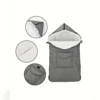 Stroller Footmuff for Winter - Kick-Proof Design - Thick & Warm Lined