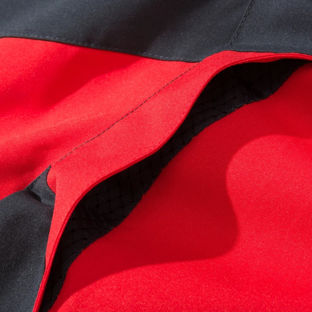 Men's Waterproof Rain Jacket - Windproof Shell - Removable Hood