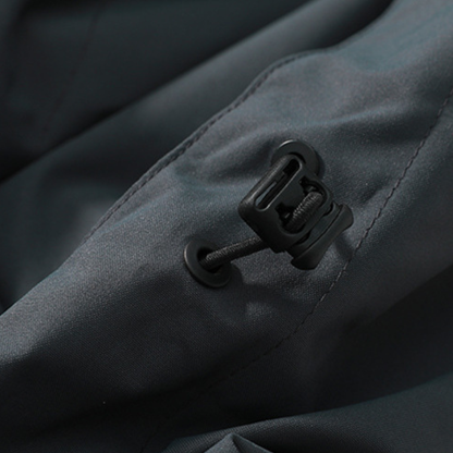 Men's Rain Jacket - 8,000mm Waterproof & Packable - Adjustable Hood