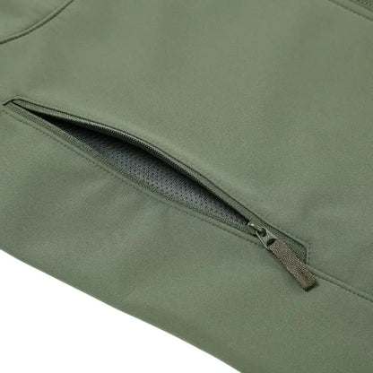 Softshelljacke Herren mit Fleecefutter wasserabweisend
