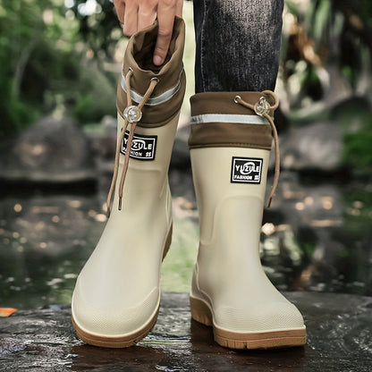 Gummistiefel Herren halbhoch wasserdicht