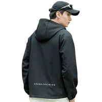 Softshell Jacket - Windproof & Water-Resistant - Hooded Design