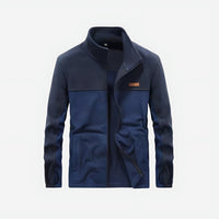 Men's Fleece Jacket - Stand Collar - Full Zip