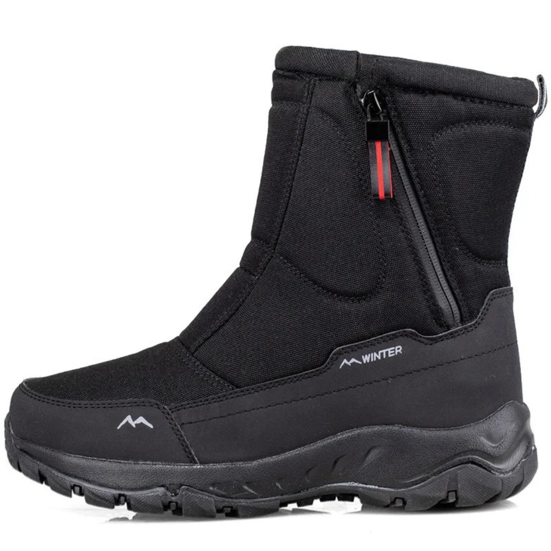Winterstiefel Damen Wasserdicht & Gefüttert Oxford Gewebe