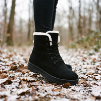 Women's Winter Boots - Waterproof - Lace-Up