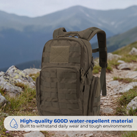 Tactical Backpack 25L – Water-Repellent – MOLLE System