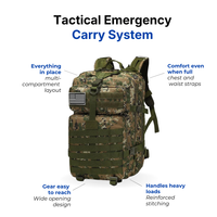 Tactical Backpack – 50L Waterproof Survival Pack