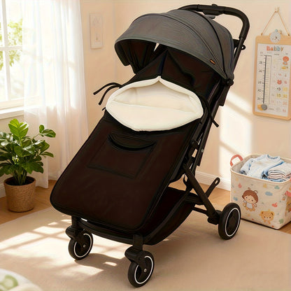 Stroller Footmuff for Winter - Kick-Proof Design - Thick & Warm Lined